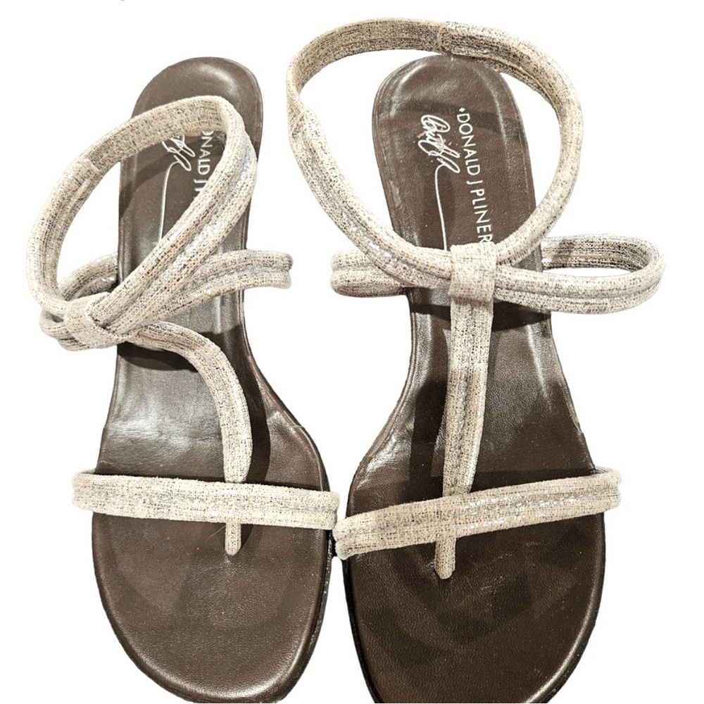 Donald J.Pliner Vinod metallic sandals